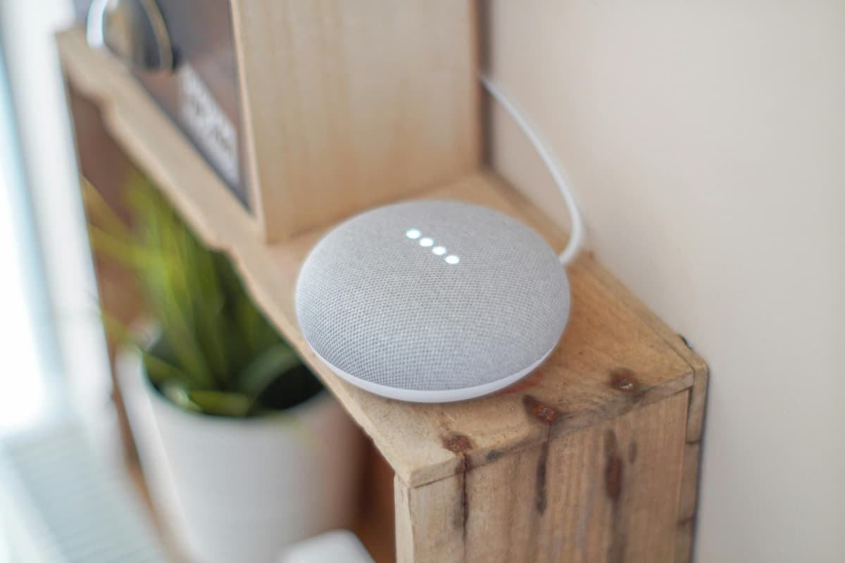 Google Home Mini smart speaker - Smart home device