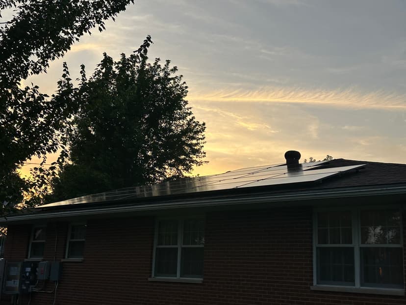 Carole Lawyer solar installation - 7.38 kW