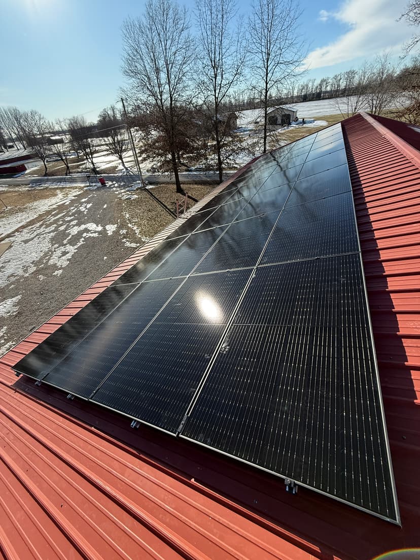 Fred Gant solar installation - 13.28 kW